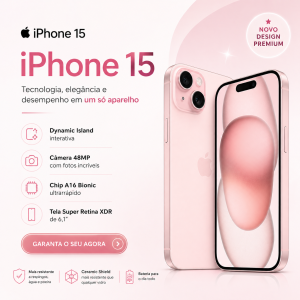 Iphone 15 rosa